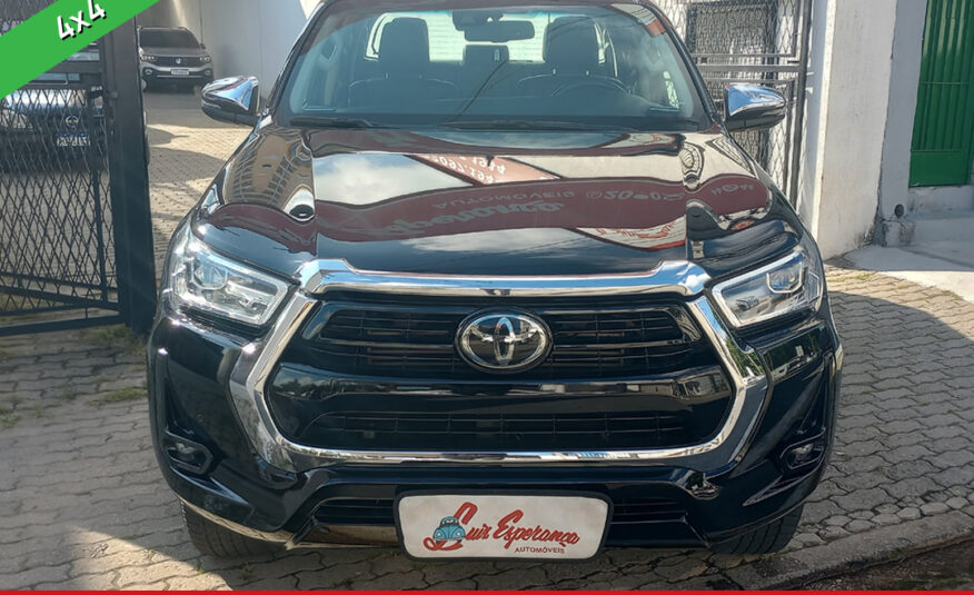 Toyota Hilux CD SRX 4×4 2.8 Turbo Diesel Preto 2021
