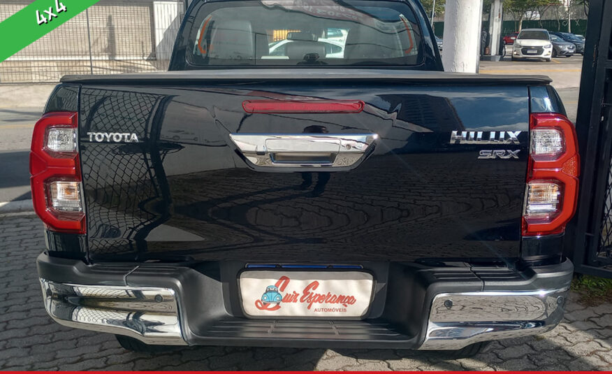 Toyota Hilux CD SRX 4×4 2.8 Turbo Diesel Preto 2021