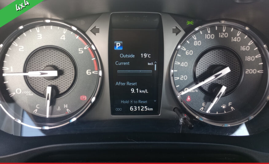 Toyota Hilux CD SRX 4×4 2.8 Turbo Diesel Preto 2021