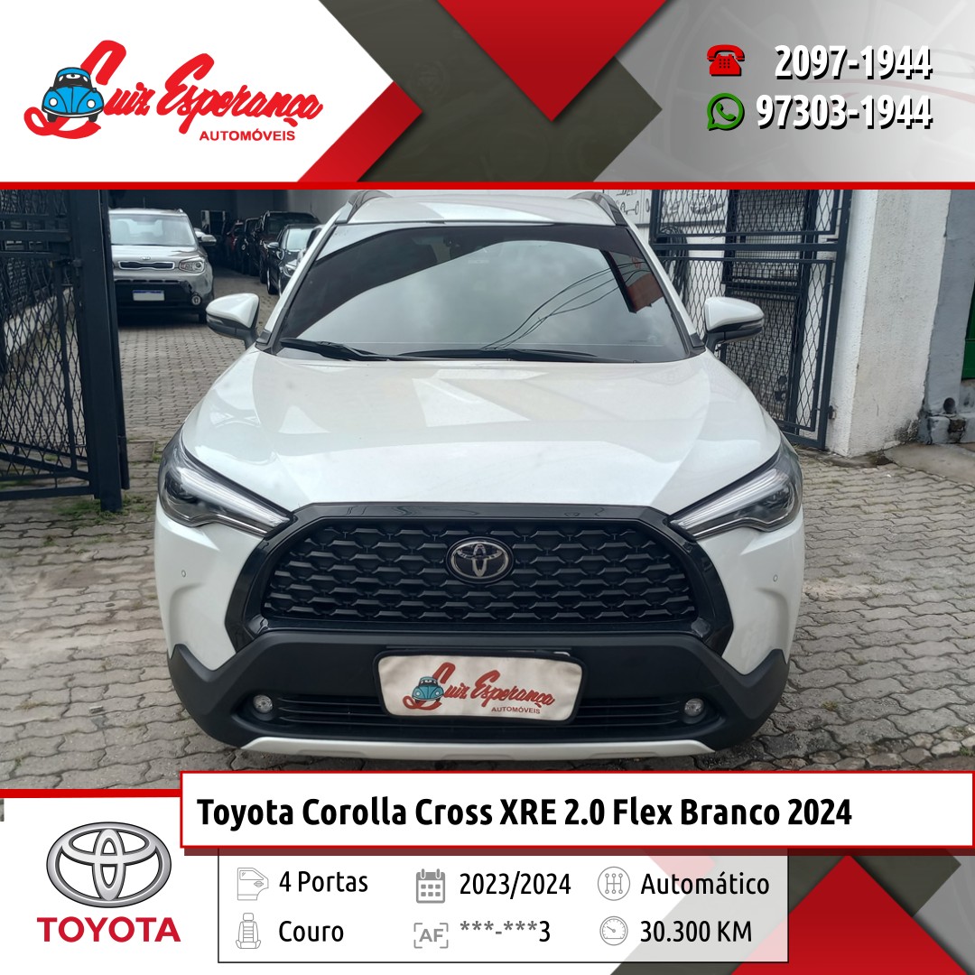 Toyota Corolla Cross XRE 2.0 Flex Branco 2024