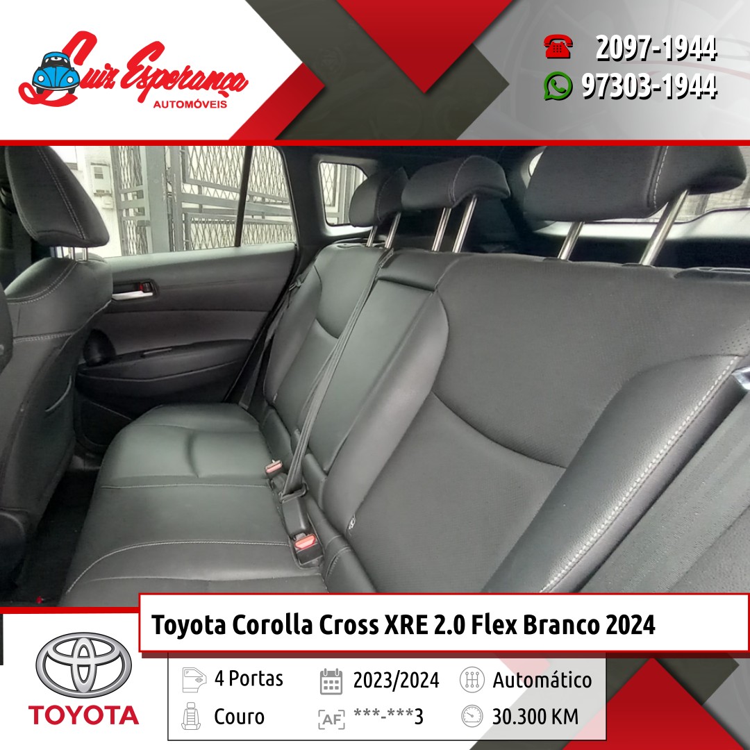 Toyota Corolla Cross XRE 2.0 Flex Branco 2024