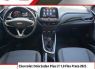 Chevrolet Onix Sedan Plus LT 1.0 Flex Prata 2025