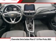 Chevrolet Onix Sedan Plus LT 1.0 Flex Prata 2025