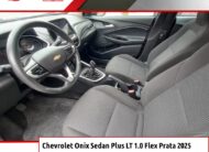 Chevrolet Onix Sedan Plus LT 1.0 Flex Prata 2025