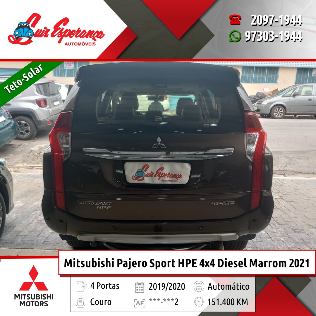 Mitsubishi Pajero Sport HPE 2.4 4×4 Diesel Marrom 2020