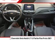 Chevrolet Onix Hatch LT 1.0 Turbo Flex Preto 2021