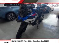 BMW F800 GS Plus 895cc Gasolina Azul 2025