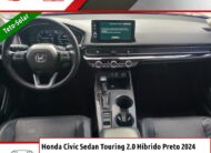 Honda Civic Sedan Touring 2.0 Híbrido Preto 2024