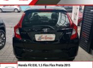 Honda Fit EXL 1.5 Flex Flex Preto 2015