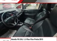 Honda Fit EXL 1.5 Flex Flex Preto 2015