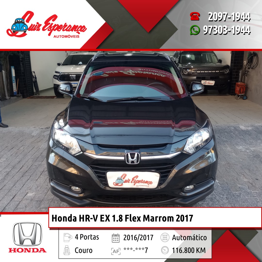 Honda HR-V EX 1.8 Flex Marrom 2017
