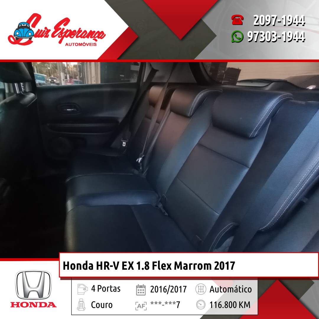 Honda HR-V EX 1.8 Flex Marrom 2017