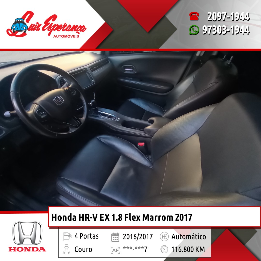 Honda HR-V EX 1.8 Flex Marrom 2017