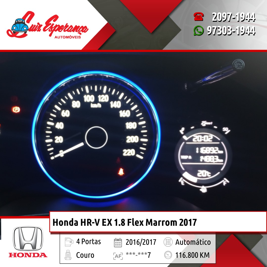 Honda HR-V EX 1.8 Flex Marrom 2017