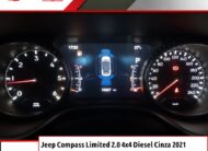 Jeep Compass Limited 2.0 4×4 Diesel Cinza 2021