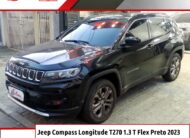 Jeep Compass Longitude T270 1.3 Turbo Flex Preto 2023