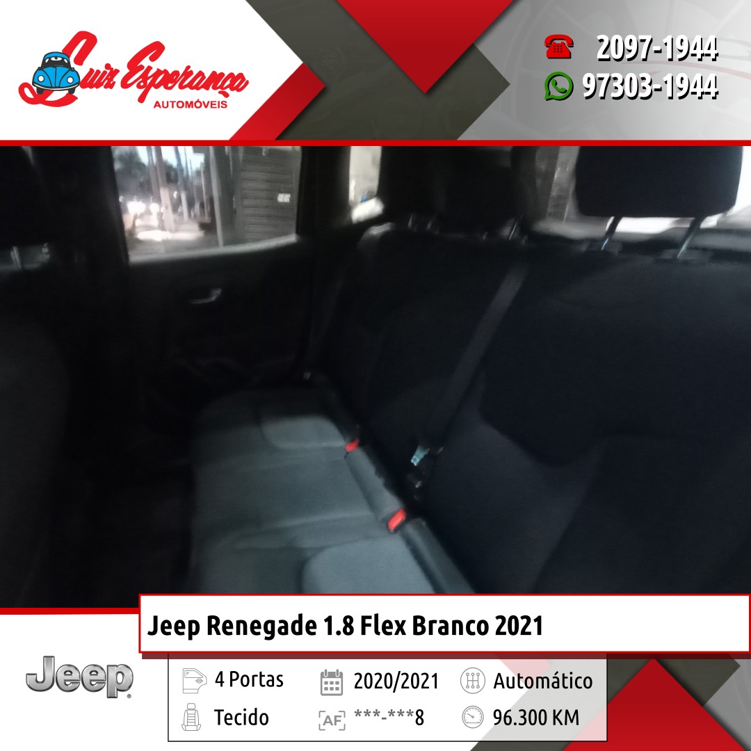 Jeep Renegade 1.8 Flex Branco 2021