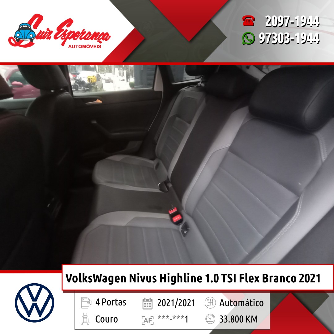 VolksWagen Nivus Highline 1.0 200 TSI Flex Branco 2021