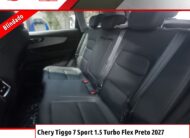 Chery Tiggo 7 Sport 1.5 Turbo Flex Preto 2027