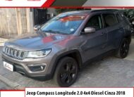 Jeep Compass Longitude 2.0 4×4 Diesel Cinza 2018