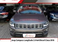 Jeep Compass Longitude 2.0 4×4 Diesel Cinza 2018