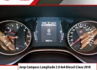 Jeep Compass Longitude 2.0 4×4 Diesel Cinza 2018