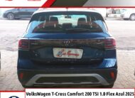 VolksWagen T-Cross Comfortline 200 TSI 1.0 Flex Azul 2025
