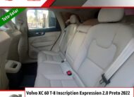 Volvo XC 60 T-8 Inscription Expression 2.0 Híbrido Preto 2022