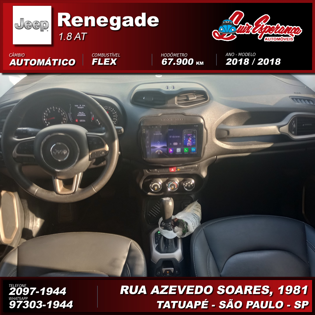 Jeep Renegade 1.8 Flex Verde 2018